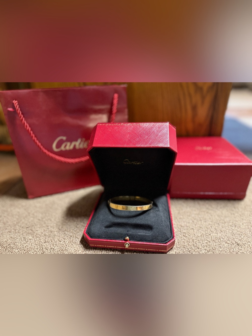 24HR‼️Vintage 1970s LOVE bracelet by Charles Revson / Cartier